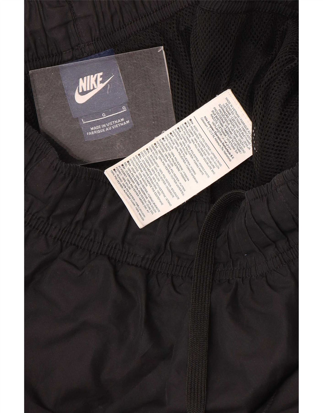 Nike - Pantalones de chándal para hombre, talla grande, color negro