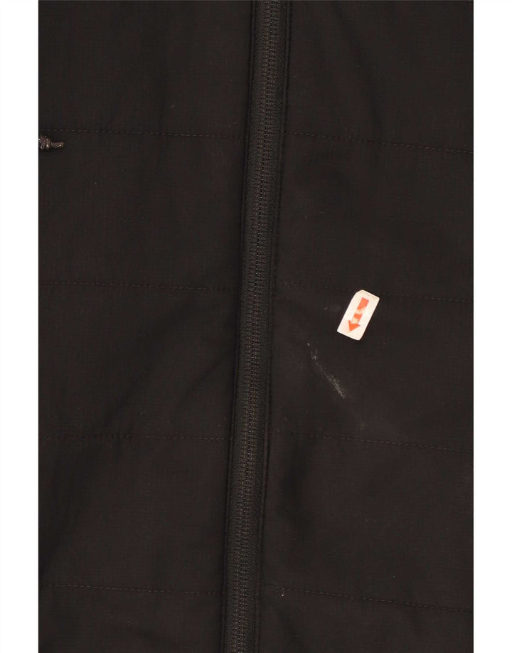 The North Face Sudadera con capucha y cremallera para hombre, talla mediana, negra