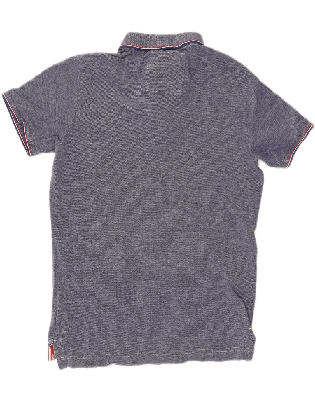 Polo Superdry Hombre De Algodón Azul Medio