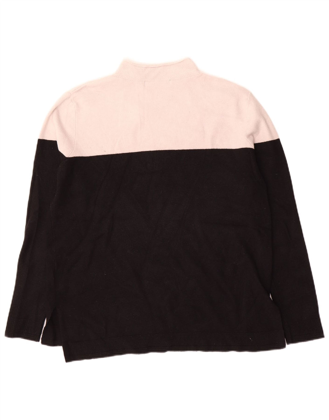Marks & Spencer Jersey con cuello alto para mujer, talla 40, talla M, color negro