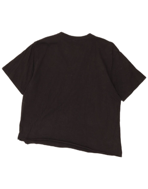 Billabong Camiseta gráfica para mujer Top UK 46 Large Black Cotton
