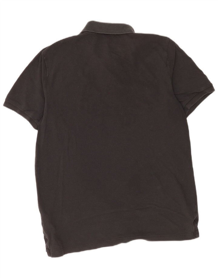 Polo Nike Hombre Algodón Negro Mediano