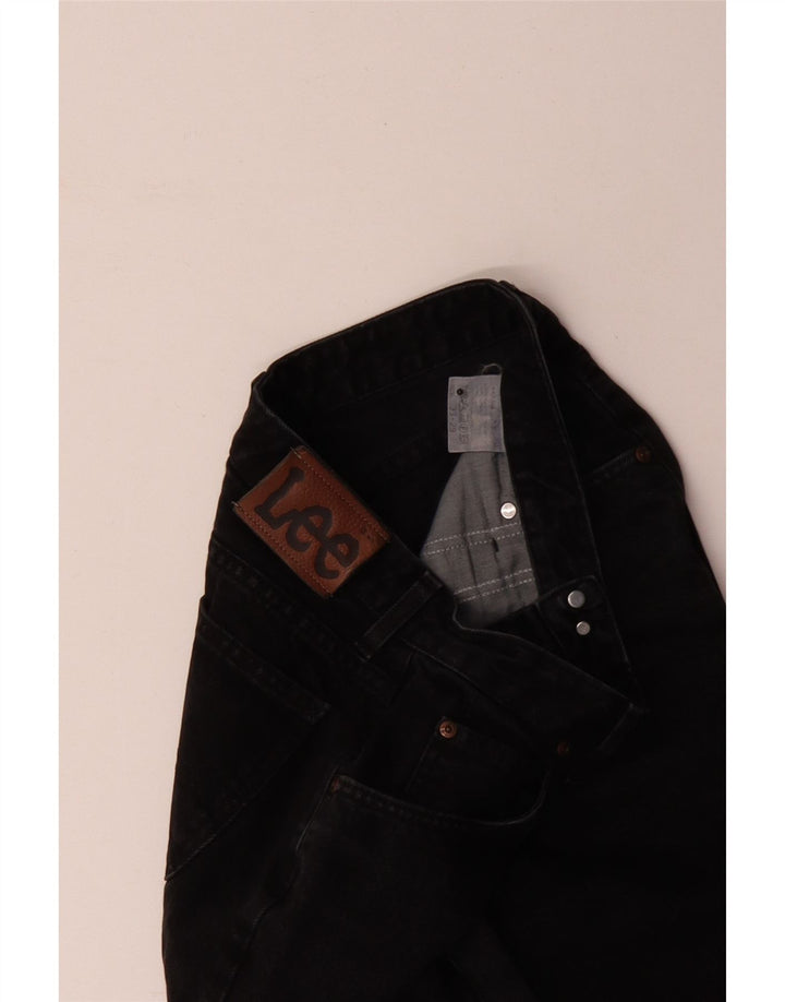 Vaqueros Lee Mujer Rectos W29 L26 Algodón Negro
