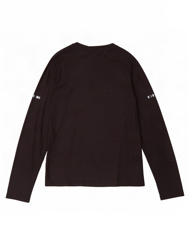 Russell Athletic Boys Dri-Power Top manga larga 11-12 años grande negro