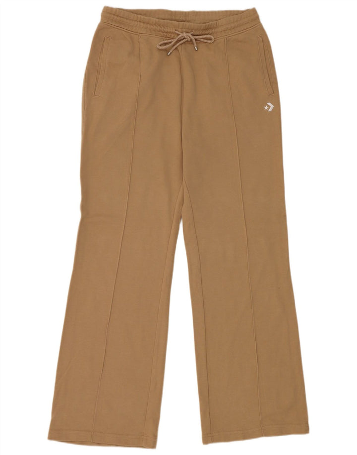 Converse - Pantalones de chándal para mujer, talla 40, talla grande, algodón beige