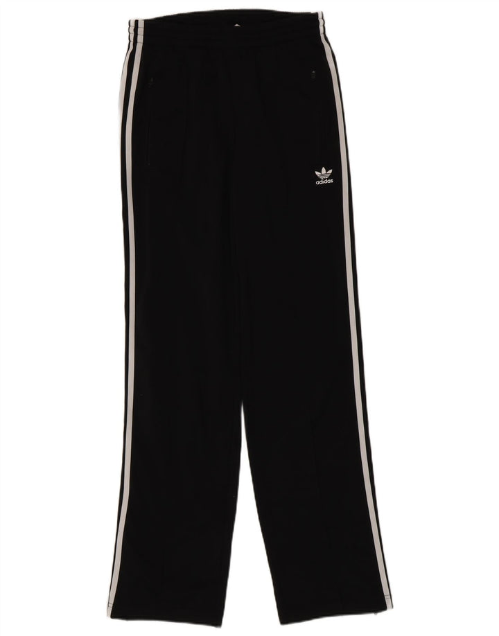 Adidas Pantalones de chándal para mujer UK 8 Small Negro Poliéster