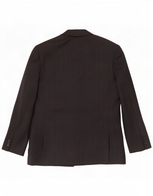 Chaqueta tipo blazer corta para hombre Marks & Spencer UK 42 XL Rayas negras