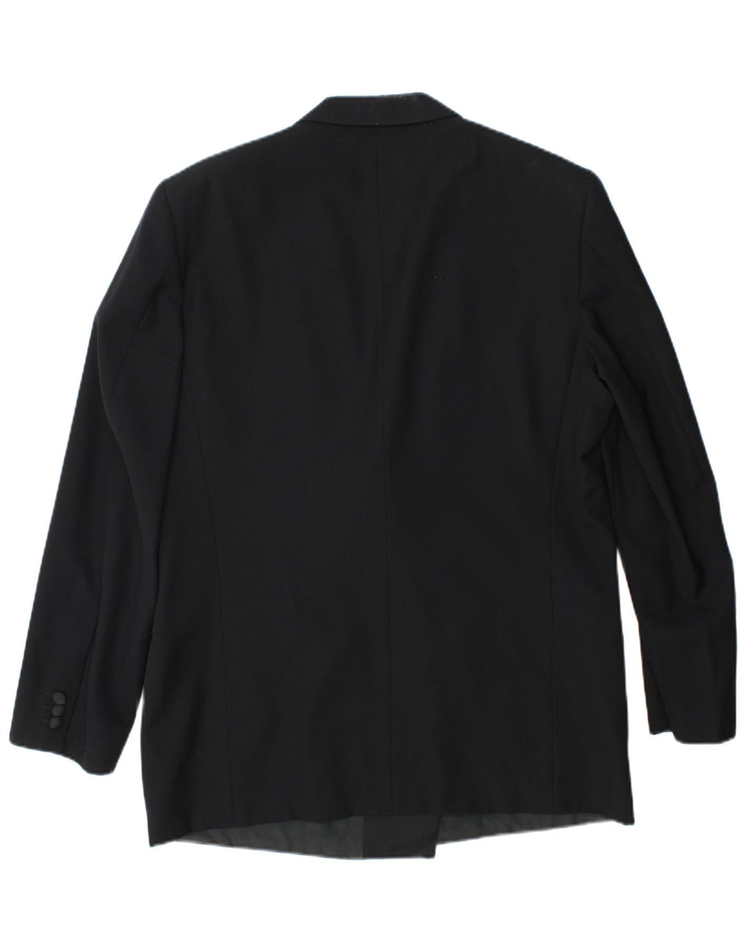 Egon Von Furstenberg Mens UK 40 Large W32 L32 Lana virgen negra