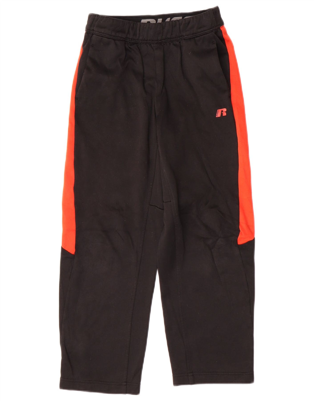Russell Athletic - Pantalones de chándal para niño, talla grande, color negro, 10-11 años