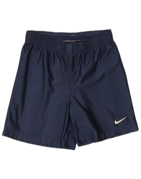 Nike Pantalones cortos deportivos para niños 12-13 años Grande Azul marino Poliéster