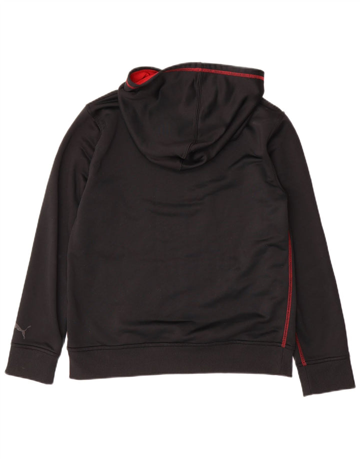 Puma Boys Graphic Sudadera con capucha Jumper 14-15 años Grande Negro Poliéster