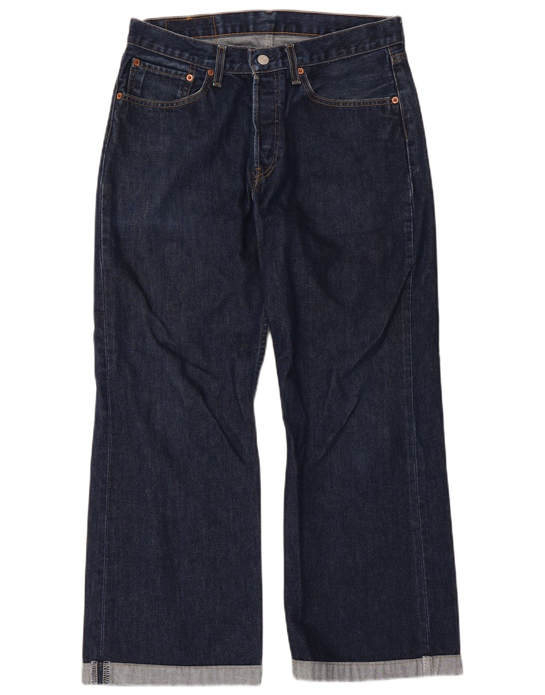 Levi's Hombre 527 Vaqueros Bootcut W32 L27 Algodón Azul Marino