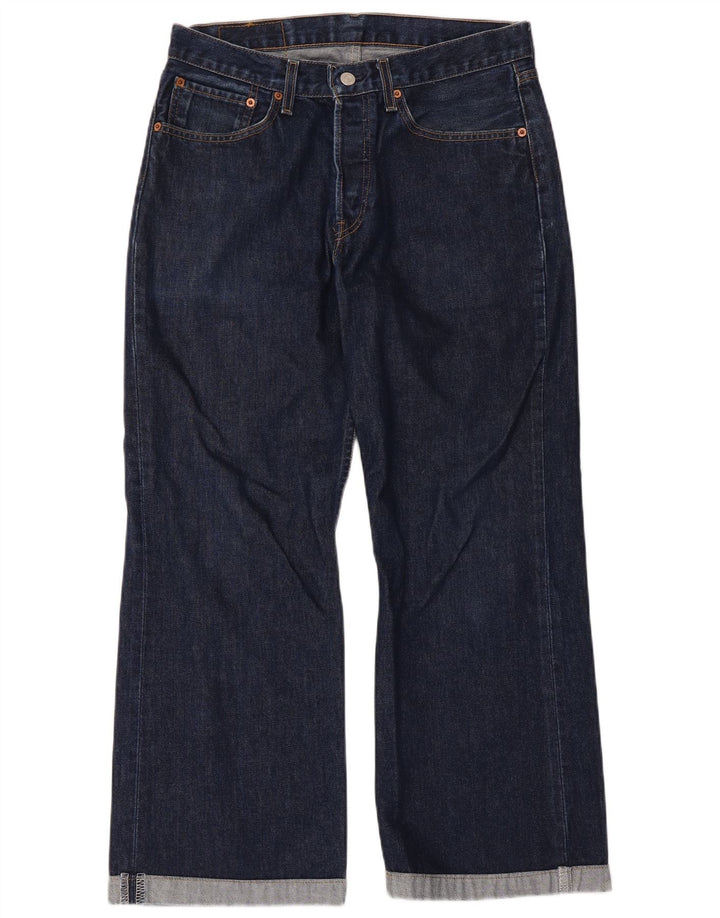 Levi's Hombre 527 Vaqueros Bootcut W32 L27 Algodón Azul Marino