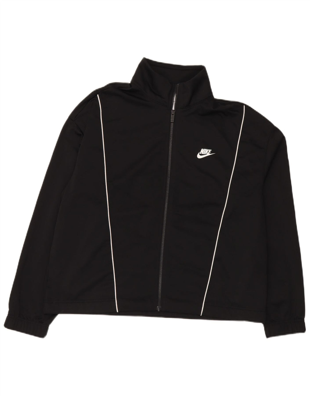Nike Hombre Chándal Top Chaqueta XL Negro Poliéster