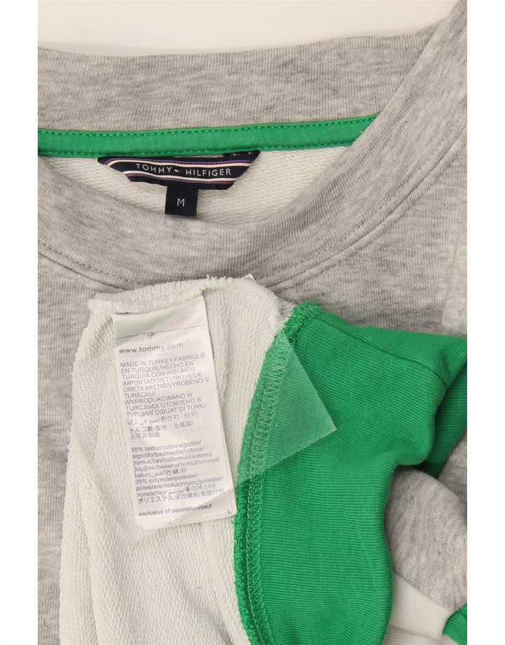 Tommy Hilfiger Sudadera gráfica para mujer Jumper UK 14 Medium Multicolor