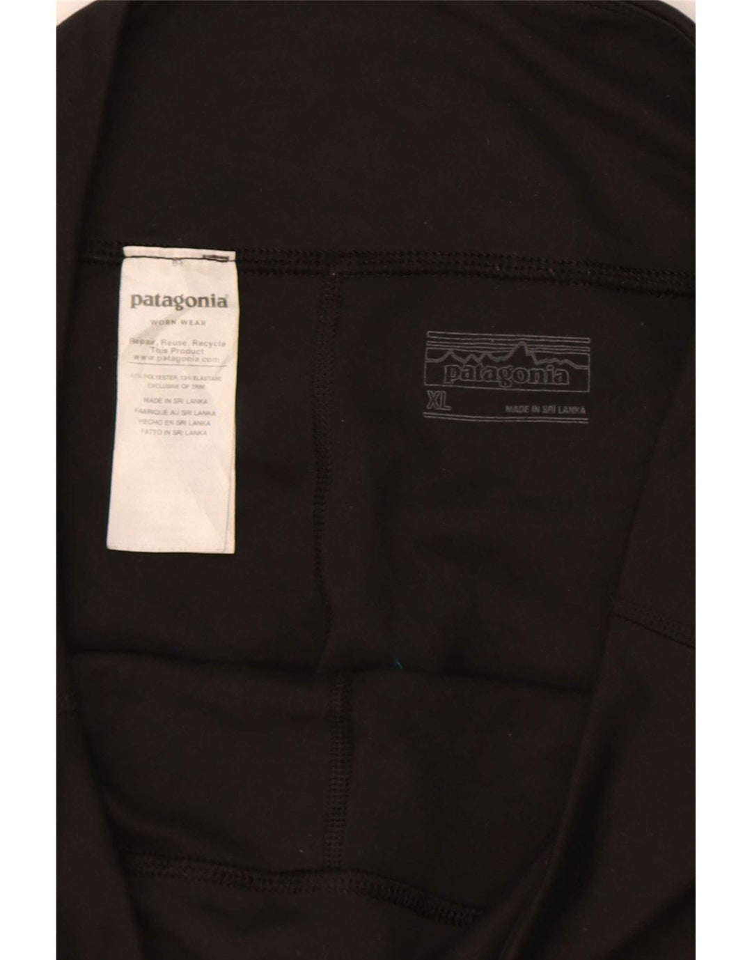 Leggings Patagonia Mujer ES 40 XL Poliéster Negro