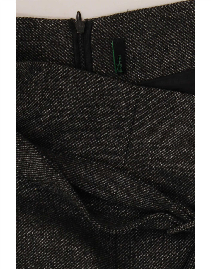 Falda De Tubo Benetton W26 Small Gris
