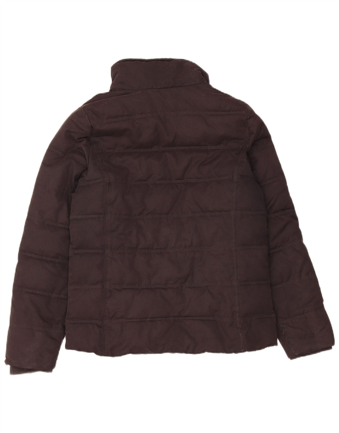 Weird Fish Chaqueta acolchada para mujer UK 10 Small Marrón Poliéster