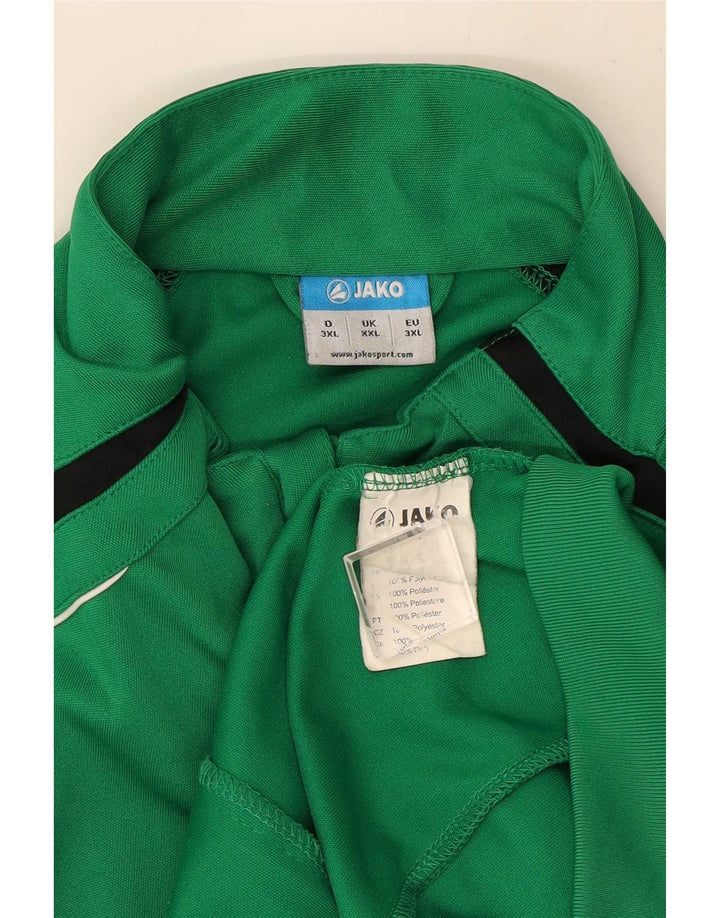 Jako Hombre Chándal Top Chaqueta 2XL Verde Poliéster