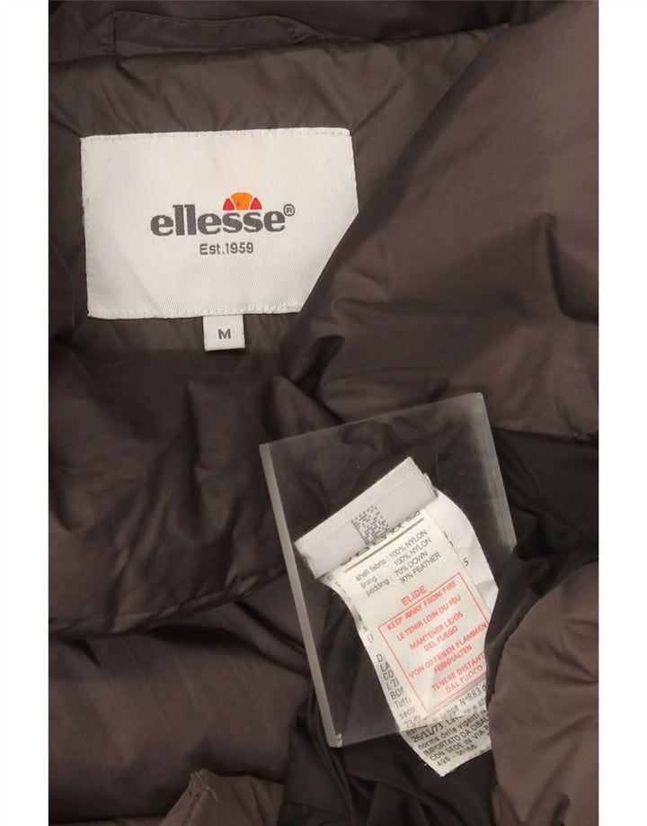 Chaqueta acolchada para mujer Ellesse UK 44 Nylon gris medio