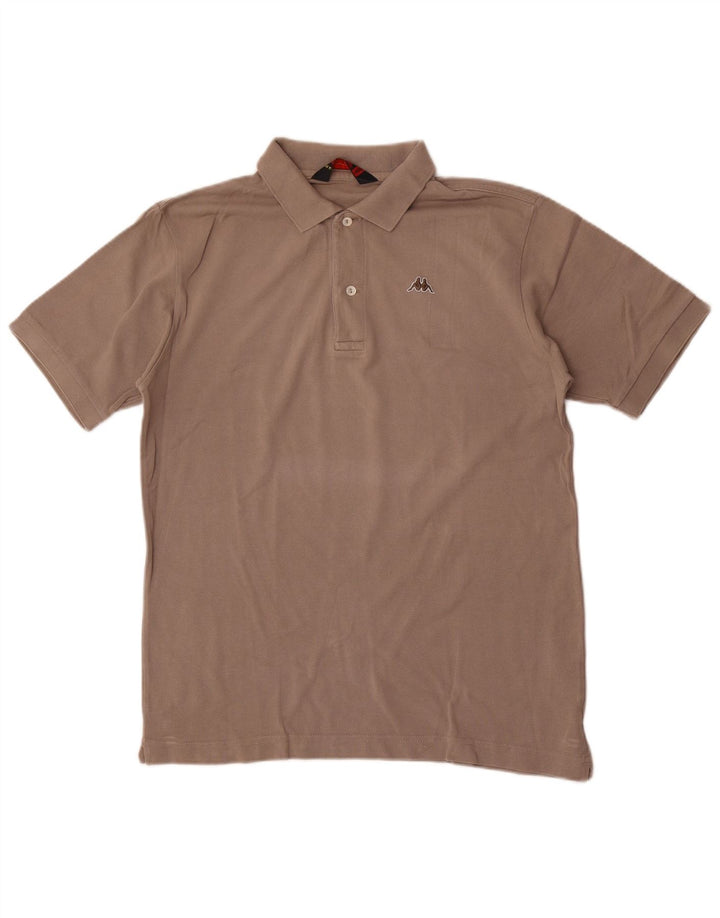 Polo Kappa Hombre Gris Medio