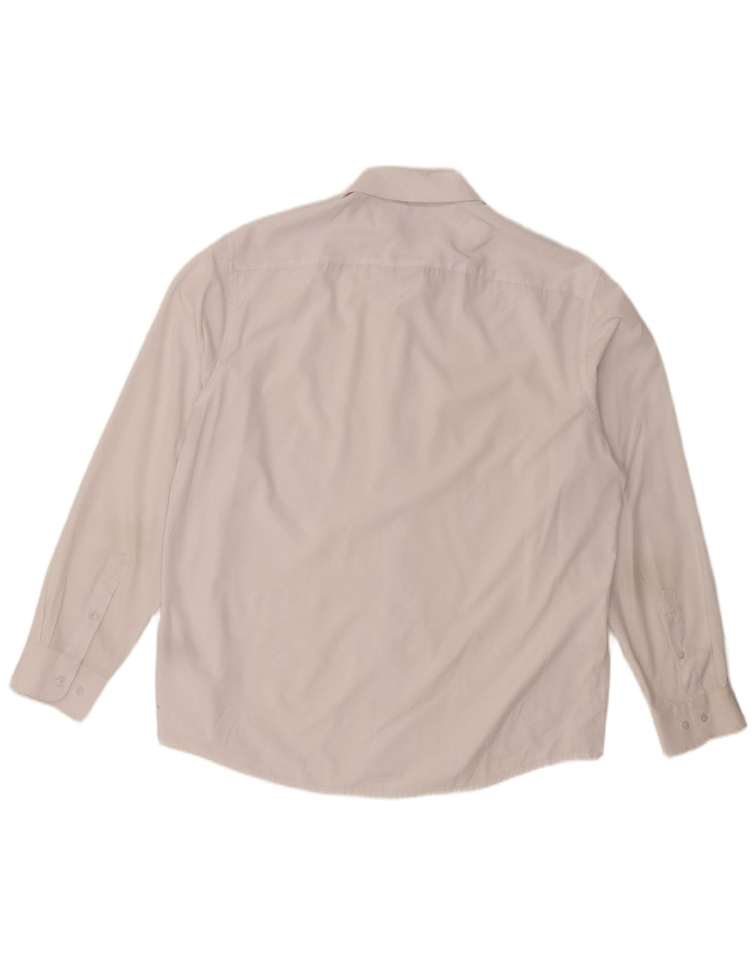 Nautica Camisa Slim Fit para Hombre Talla 17 1/2 XL Poliéster Blanco