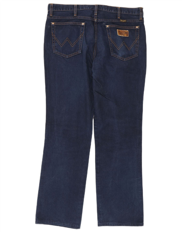 Wrangler Vaqueros rectos Evolution para hombre W36 L32 Algodón azul marino