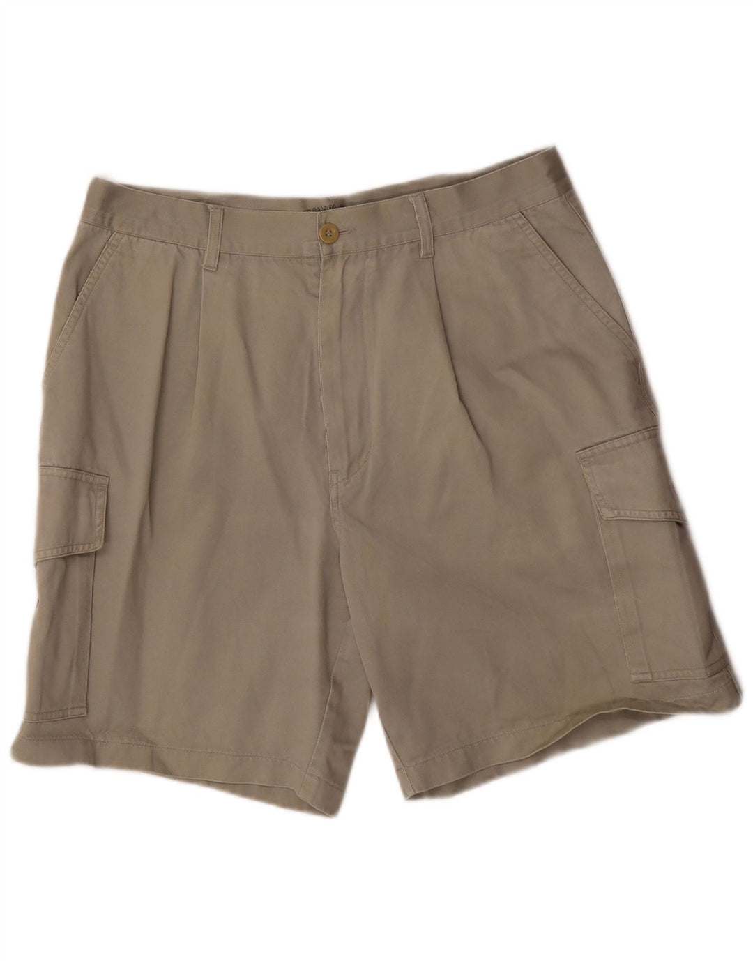 Pantalones cortos tipo cargo para hombre Rifle W36 Algodón gris grande