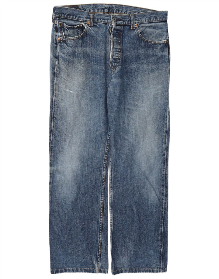 Levi's Hombre 501 Vaqueros Rectos W34 L30 Azul