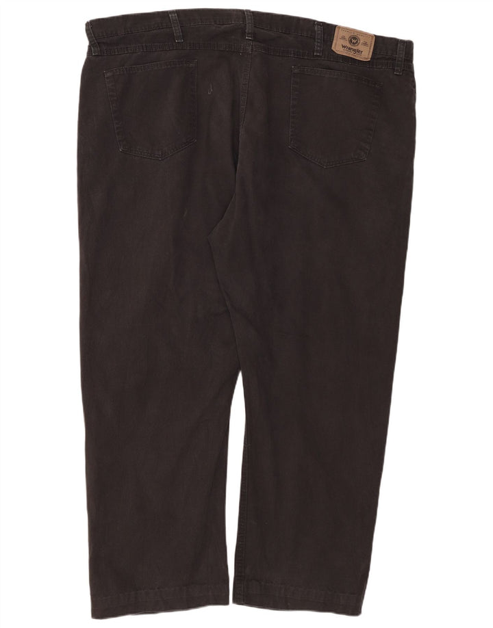 WRANGLER Vaqueros rectos para hombre W46 L30 Algodón negro
