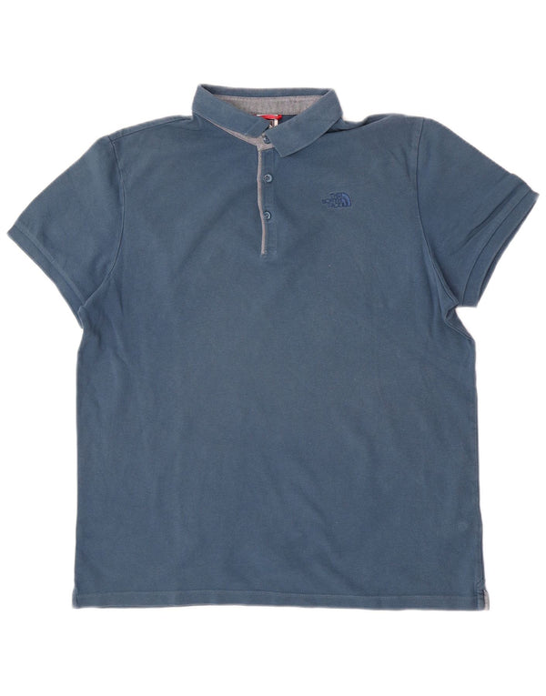 Polo The North Face Hombre XL Algodón Azul