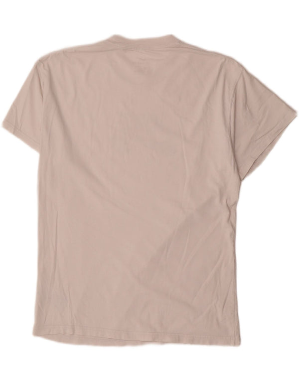 Nike Camiseta gráfica para hombre Top mediano de algodón blanco