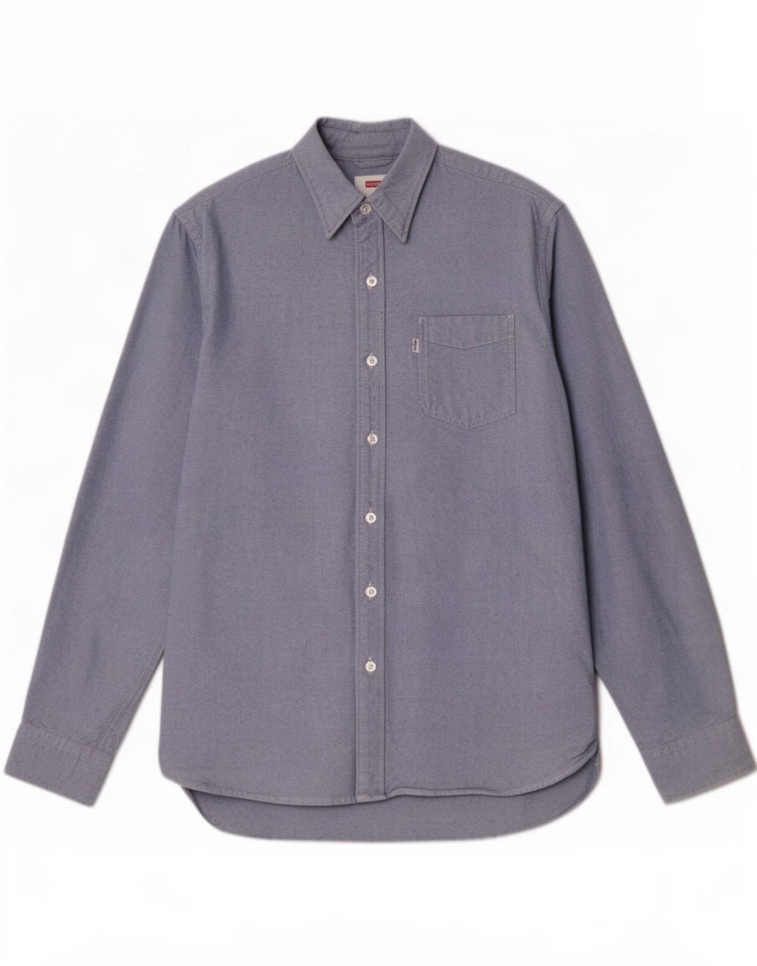 Camisa Levi's para hombre de algodón azul medio