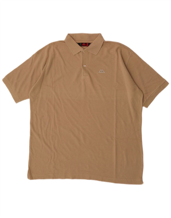 Kappa Polo Hombre 2XL Algodón Beige