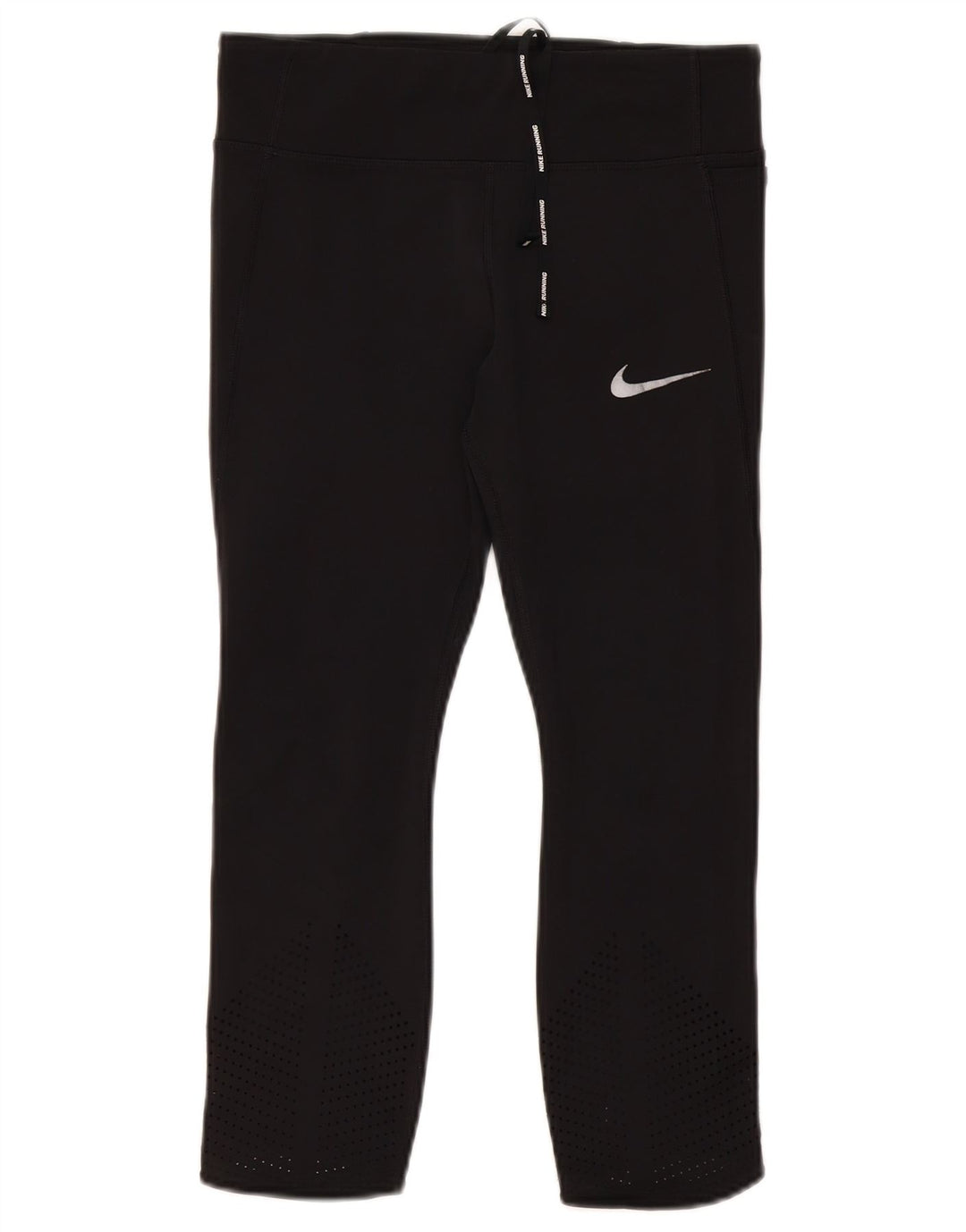 Nike - Leggings capri Dri Fit para mujer, talla M, color negro