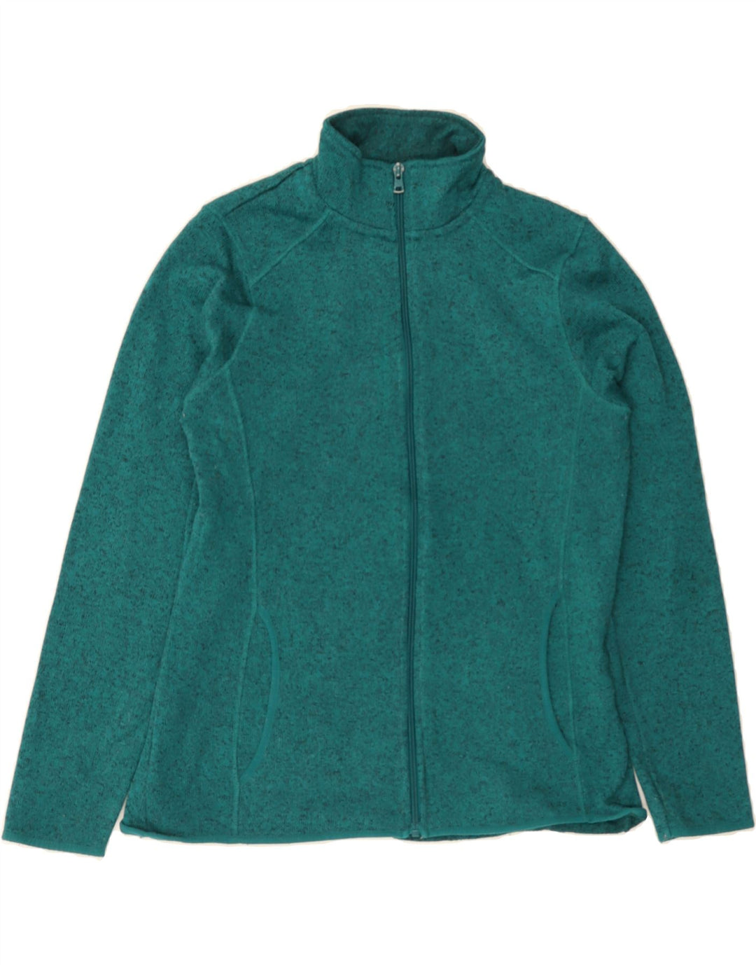 EDDIE BAUER Womens Tracksuit Top Jacket UK 16 Large Green Polyester Vintage Eddie Bauer and Second-Hand Eddie Bauer from Messina Hembry 