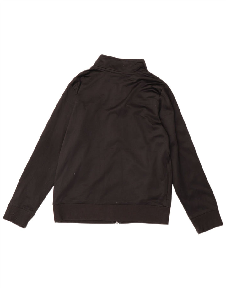 Puma - Chaqueta de chándal con gráfico para niños, 10-11 años, tamaño mediano, color negro