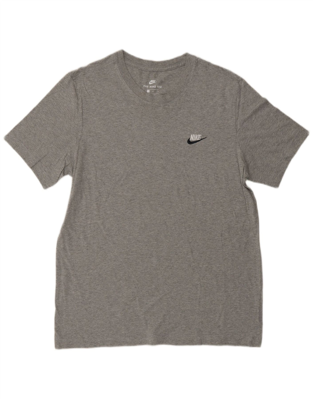 NIKE Camiseta de corte atlético para hombre, talla grande, gris