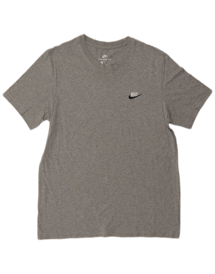 NIKE Camiseta de corte atlético para hombre, talla grande, gris
