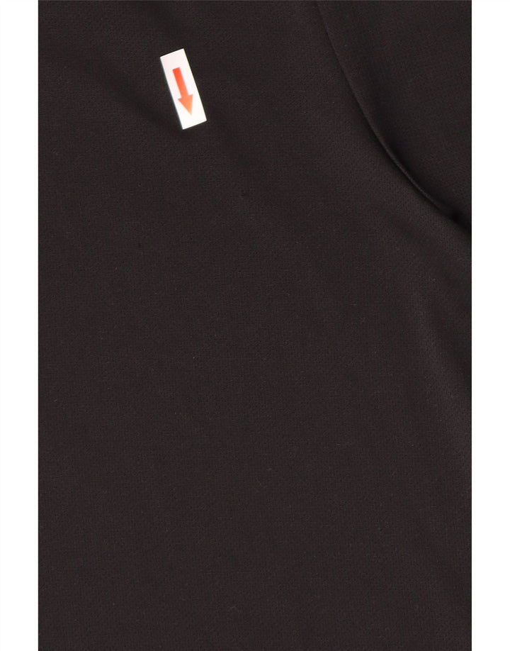 Adidas Mens Climalite Polo Camisa Grande Negro Poliéster