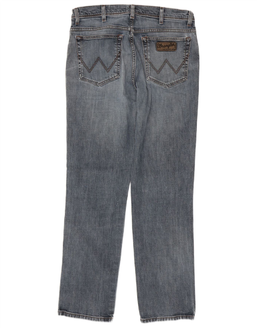 WRANGLER Vaqueros rectos elásticos Texas para hombre W34 L34 Algodón azul