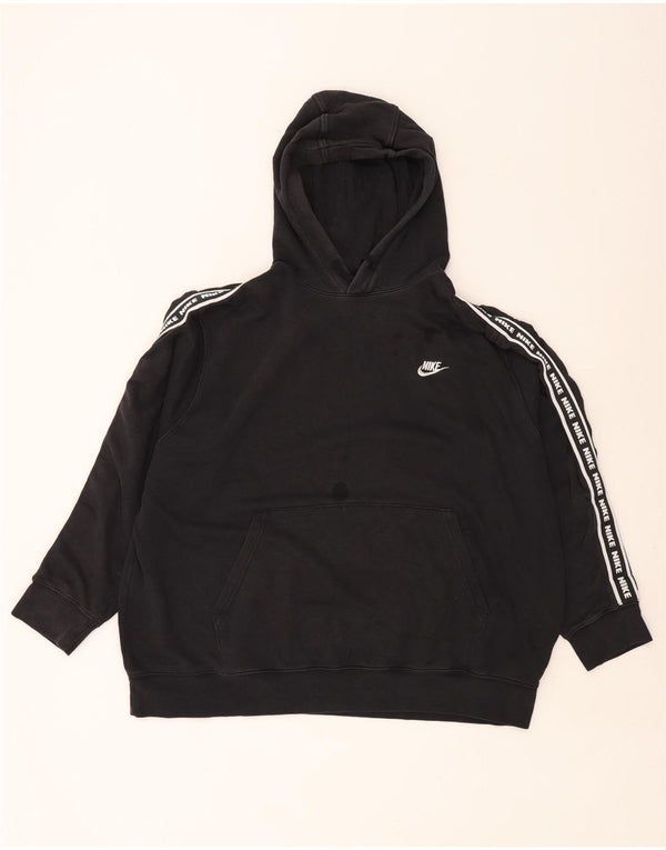 Nike - Sudadera con capucha para hombre, talla 2XL, algodón negro