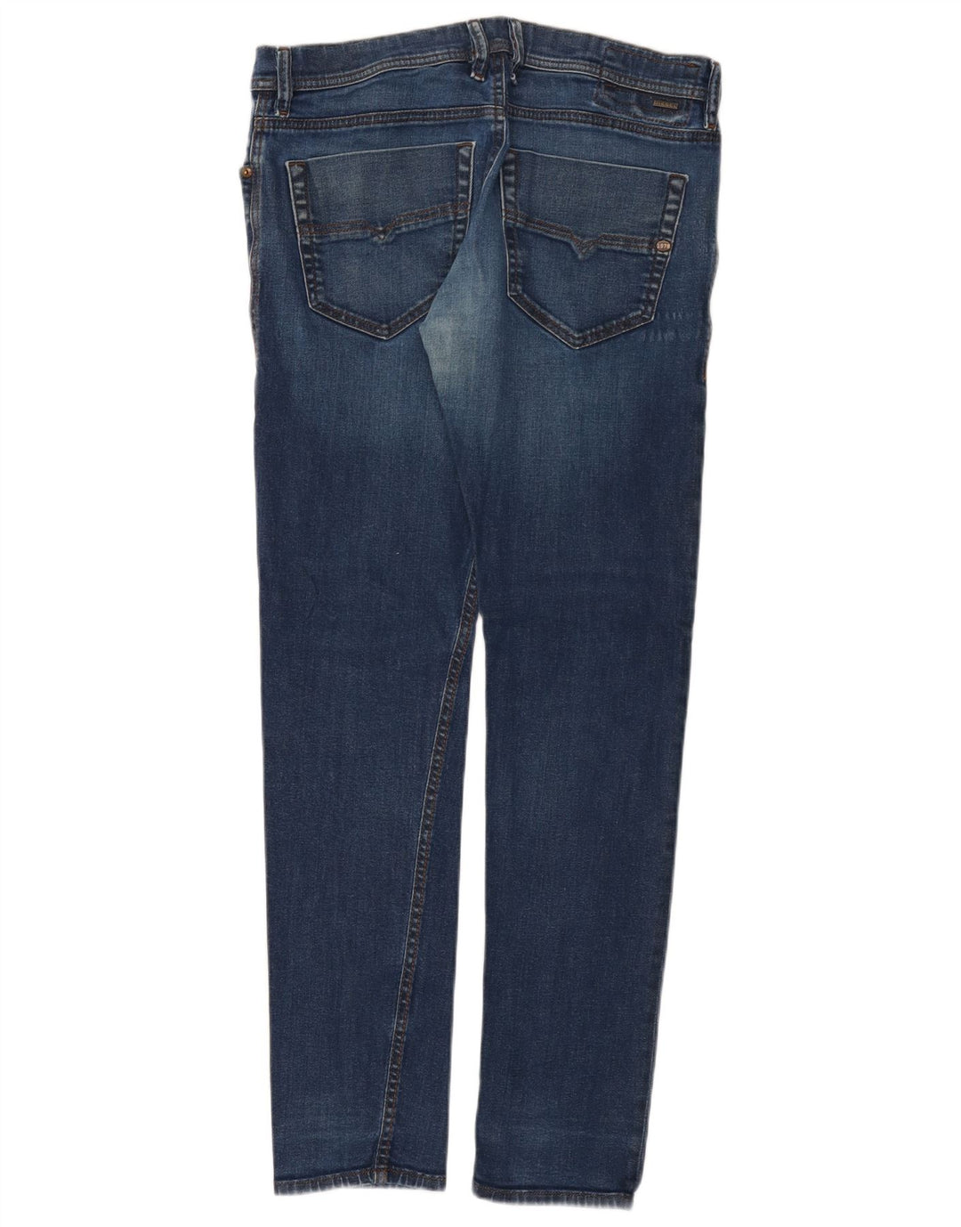 DIESEL Vaqueros ajustados Tepphar Carrot W33 L32 de algodón azul para hombre