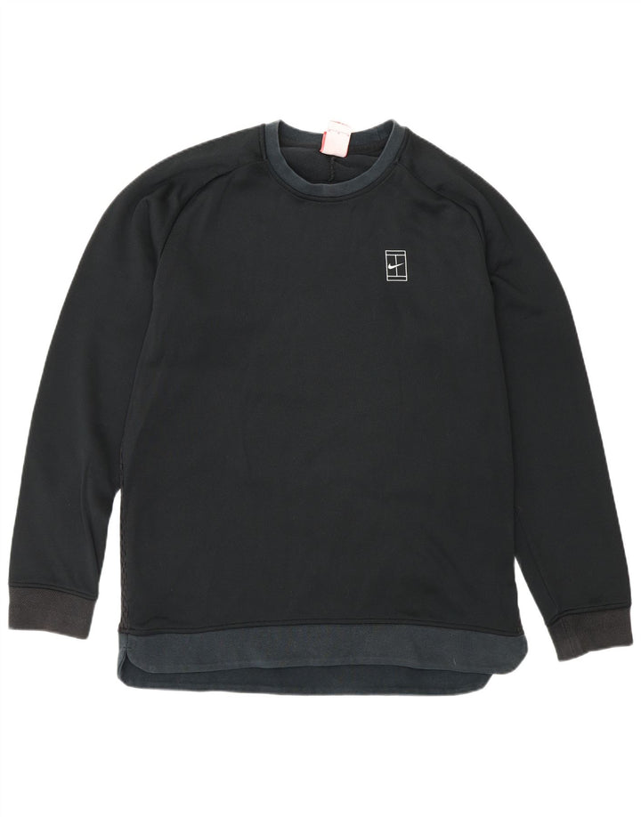 Nike Hombre Sudadera Jumper Medium Negro Algodón