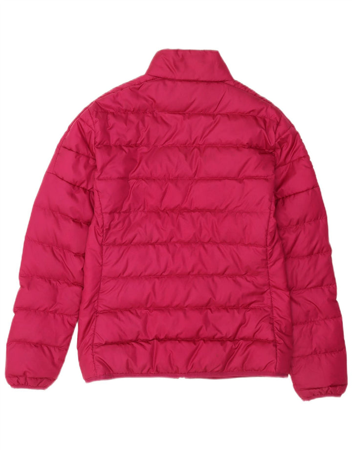 Adidas Chaqueta acolchada para mujer UK 8/10 Small Pink Poliéster