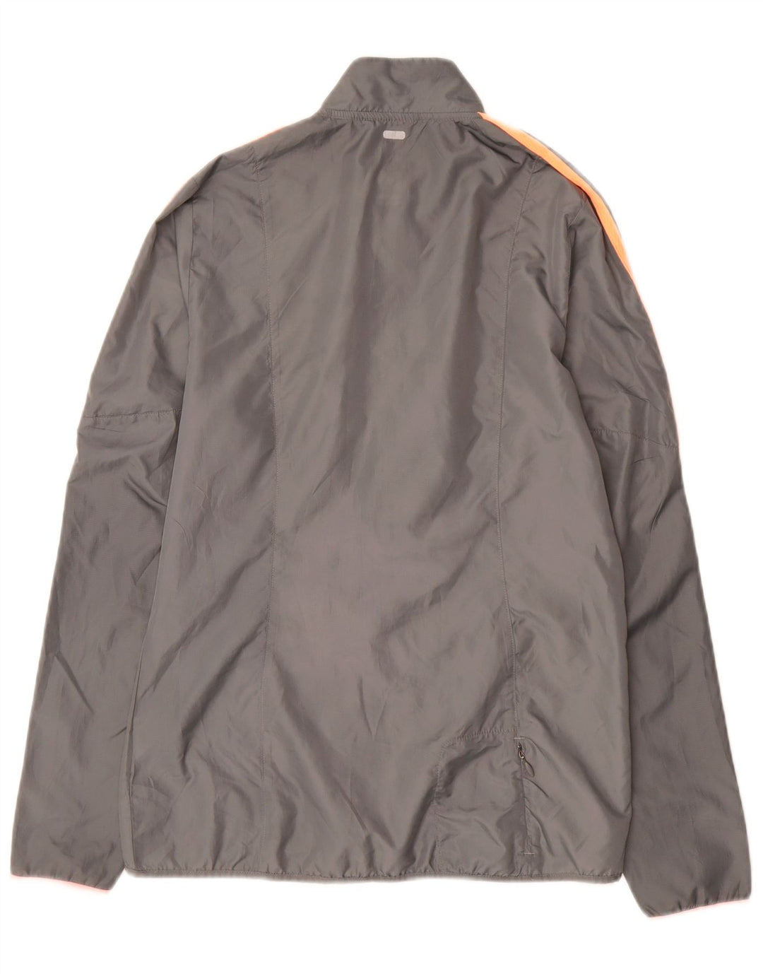 ADIDAS Mujer Clima Proof Chándal Top Chaqueta UK 8/10 Small Gris