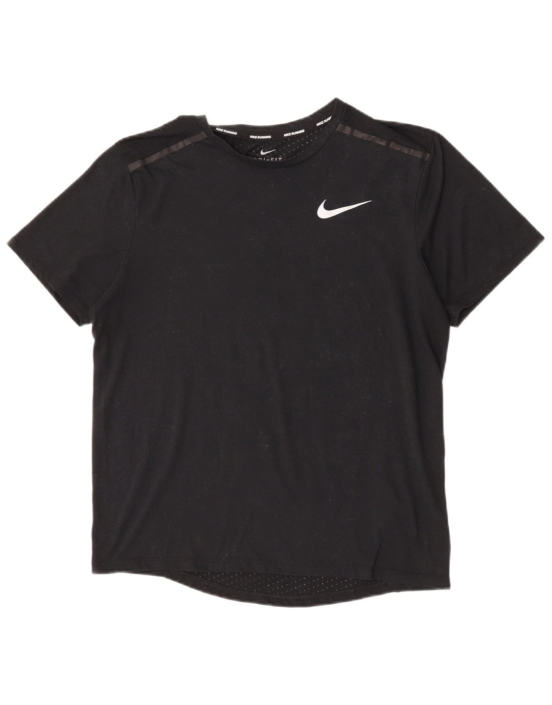 Camiseta Nike Dri Fit para hombre Top Medium Black Poliéster