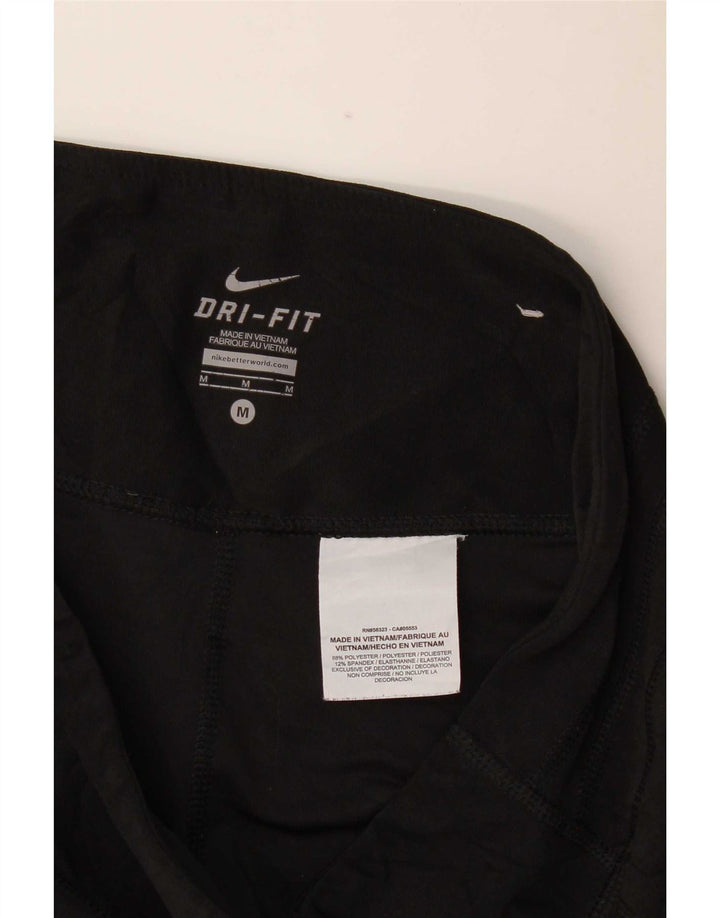 Nike Leggings Capri Mujer Medianos W30 L19 Negro Poliéster Deportes