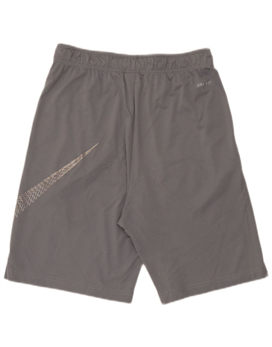 Pantalones cortos deportivos Nike Dri Fit Graphic para hombre Poliéster gris medio
