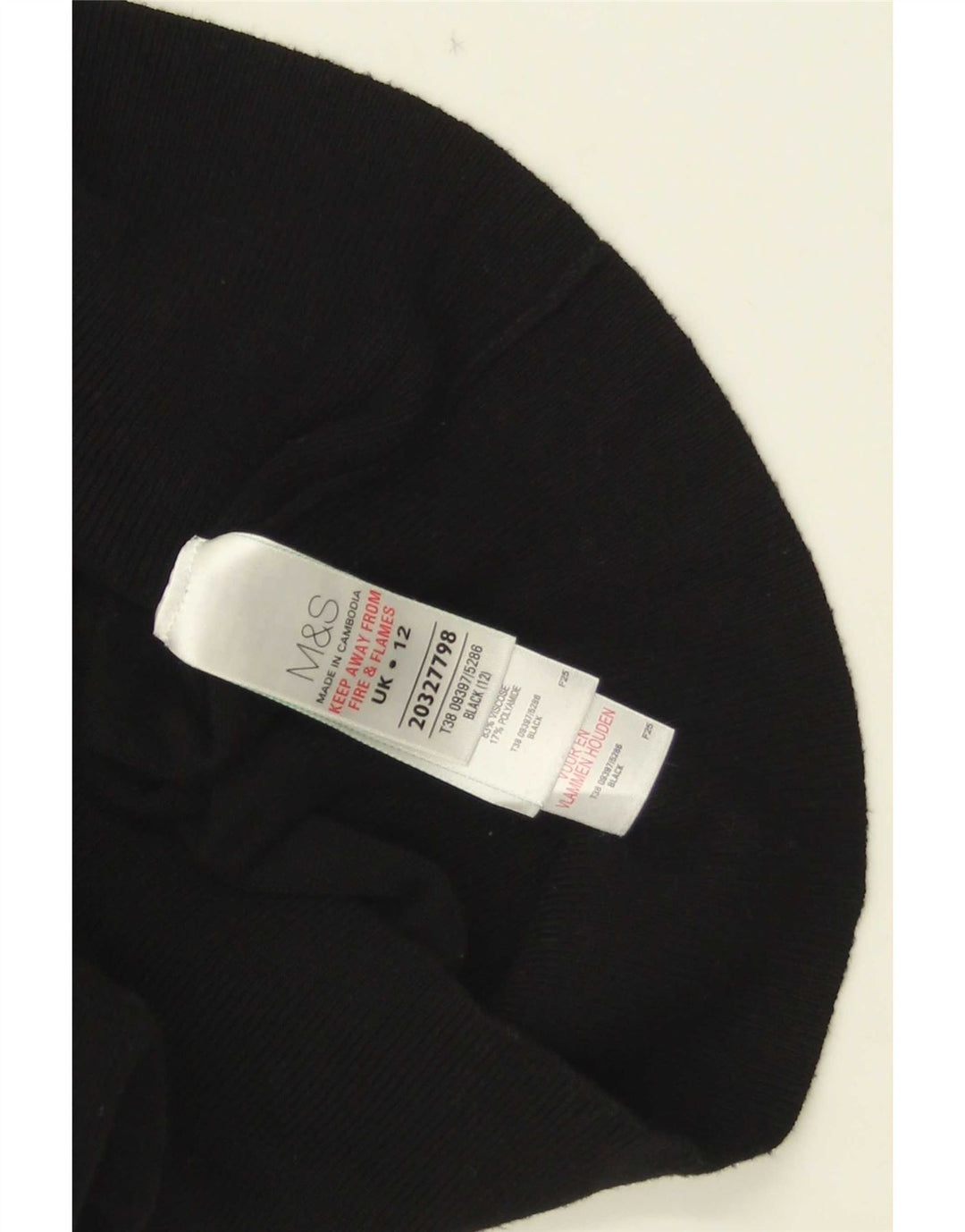 Marks & Spencer - Cárdigan para mujer, talla 40, viscosa negra mediana